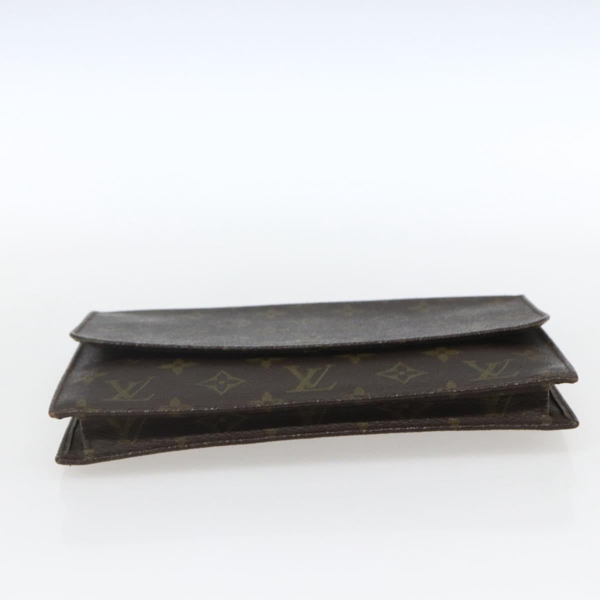 Louis Vuitton Pochette Rabat Monogram Canvas, BROWN, CANVAS, Clutche & pouche