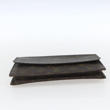 Louis Vuitton Pochette Rabat Monogram Canvas, BROWN, CANVAS, Clutche & pouche