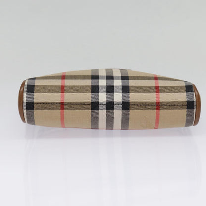 Burberry Nova Check Bowling Bag Canvas, BEIGE, CANVAS, Handbag