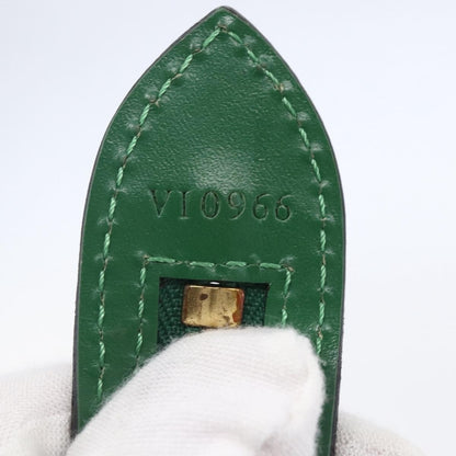 Louis Vuitton Saint Jacques Handbag Epi Leather, GREEN, LEATHER, Shoulder bag