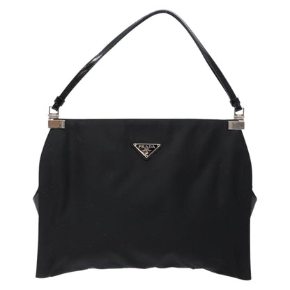 Prada Vintage Shoulder Bag Tessuto, BLACK, NYLON, Shoulder bag