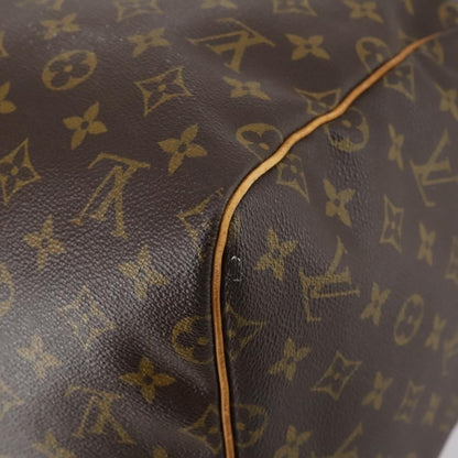 Louis Vuitton Keepall Bag Monogram Canvas, BROWN, CANVAS, Travel bag