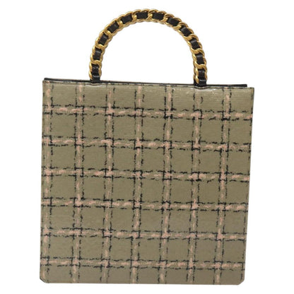 Chanel Chocolate bar tote Leather, BEIGE, LEATHER, Tote bag