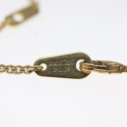 Louis Vuitton LV Initiales Pendant Metal, GOLD, METAL, Necklace