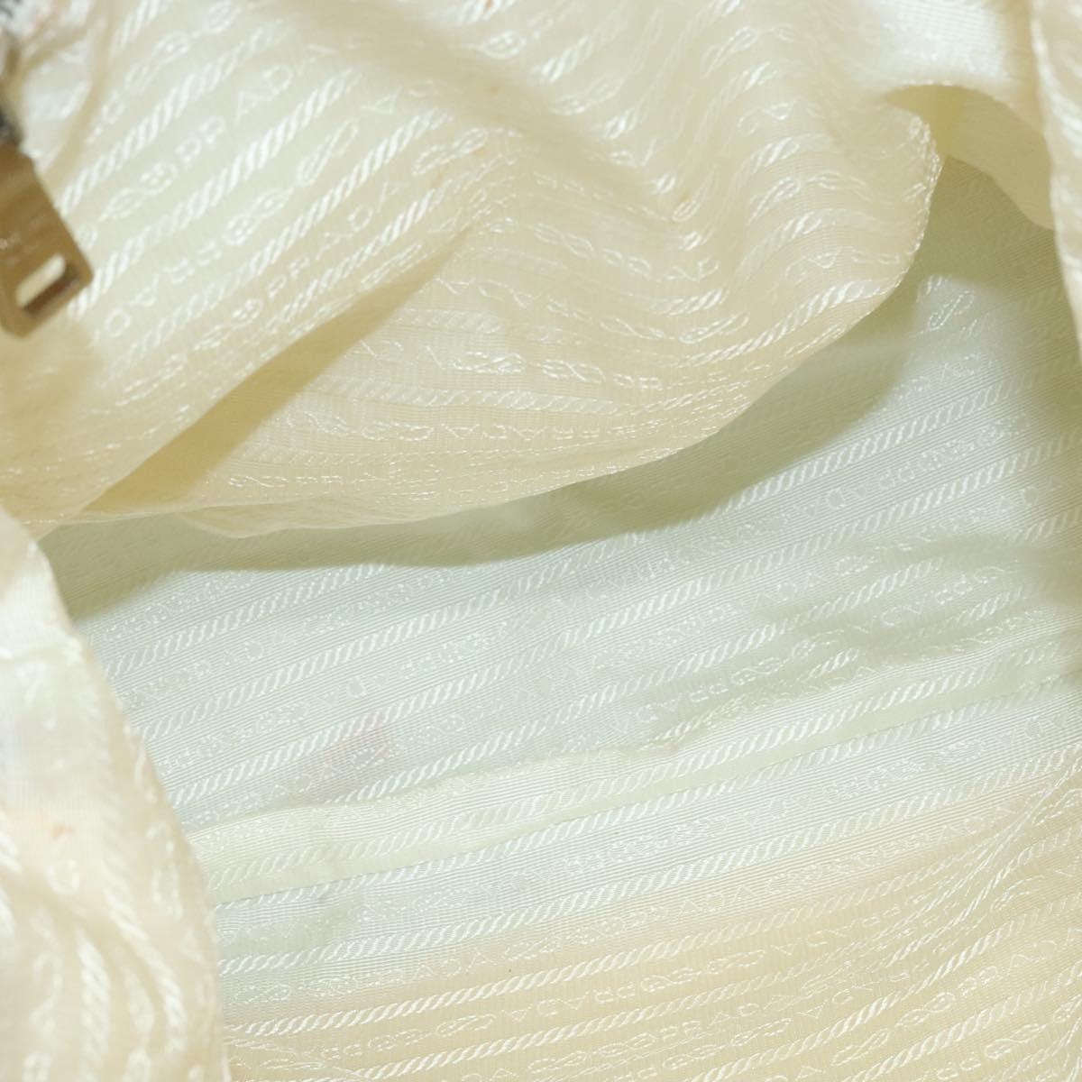 Prada Convertible Zip Tote (Outlet) Nylon, BEIGE, NYLON, Tote bag