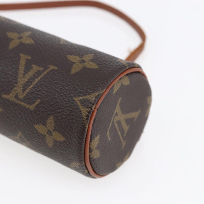 Louis Vuitton Papillon Pochette Monogram Canvas, BROWN, CANVAS, Clutche & pouche