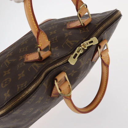 Louis Vuitton Alma Handbag Monogram Canvas, BROWN, CANVAS, Handbag