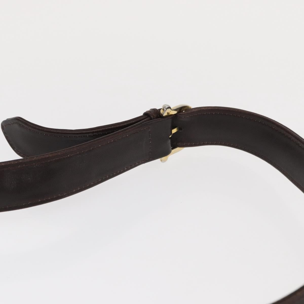 Celine Vintage Horse Carriage C Macadam Shoulder Bag Canvas and Leather, BEIGE, CANVAS, Shoulder bag