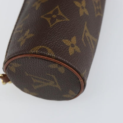 Louis Vuitton Papillon Pochette Monogram Canvas, BROWN, CANVAS, Clutche & pouche