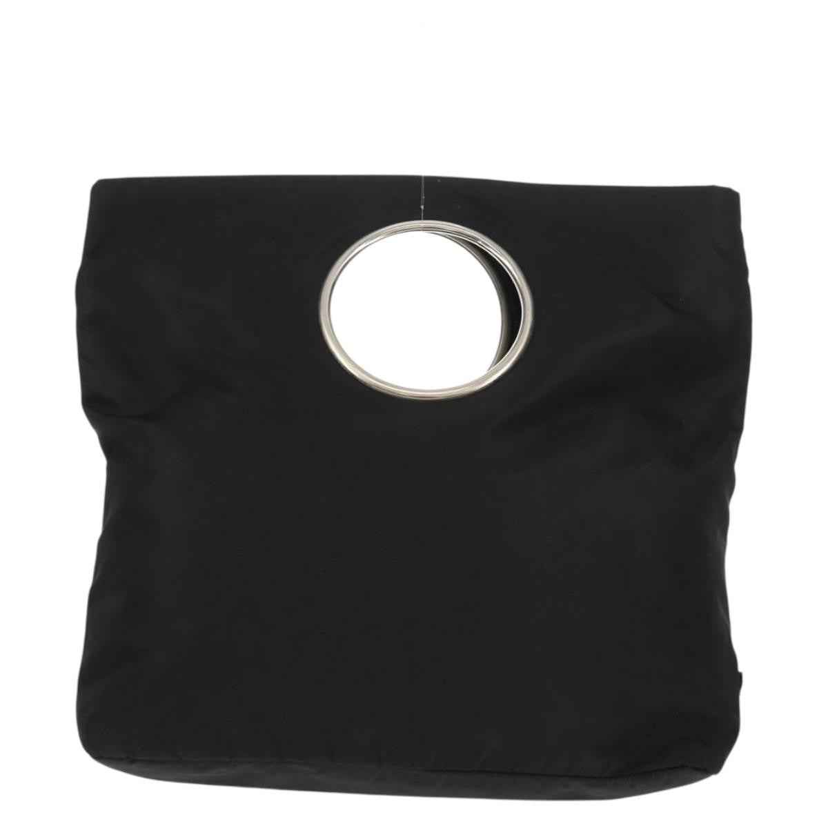 Prada Vintage Handbag Tessuto, BLACK, NYLON, Handbag