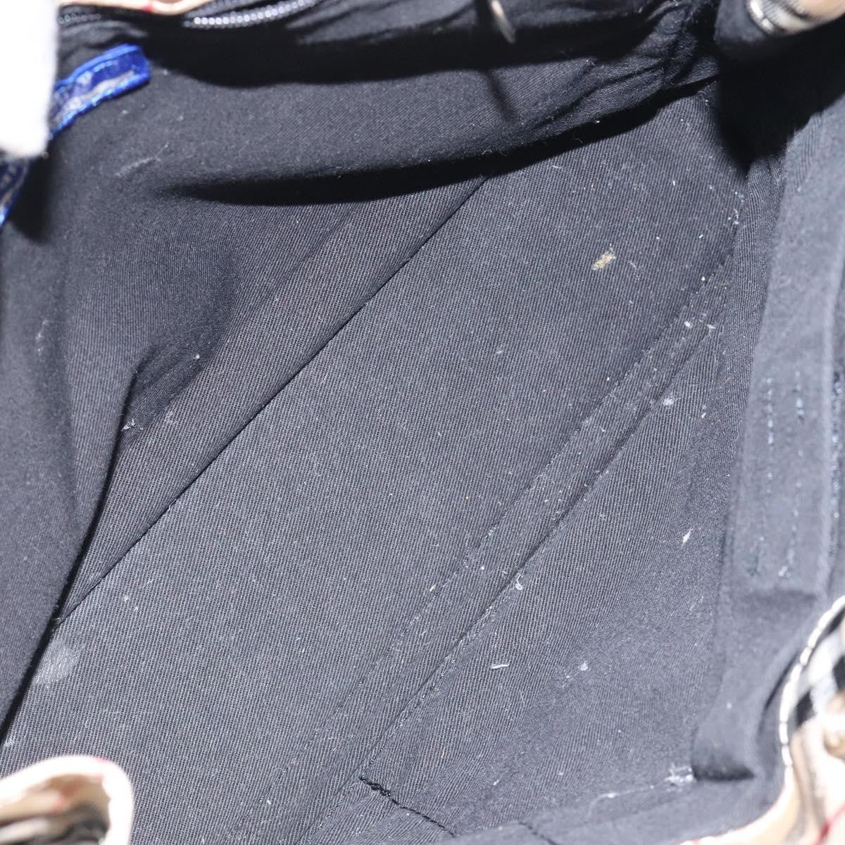 Burberry Nova Check Tote Nylon, BEIGE, NYLON, Tote bag