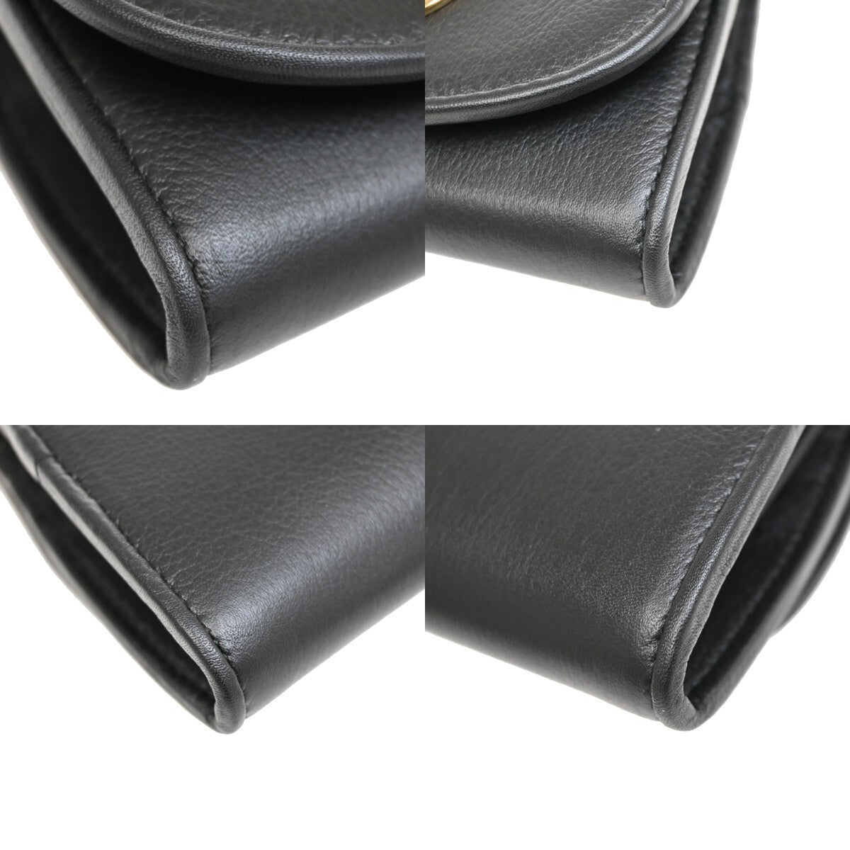 Gucci Blondie NM Wallet on Chain Leather, BLACK, LEATHER, Wallets