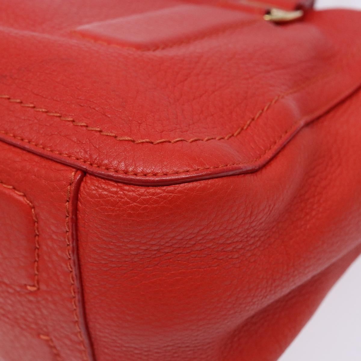 Salvatore Ferragamo Vala Handbag Leather, RED, LEATHER, Handbag