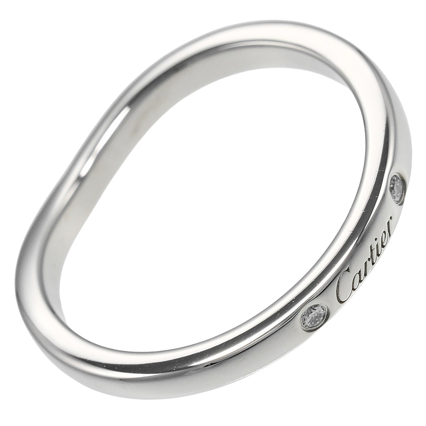 Cartier Ballerine Wedding Band 950 Platinum, SILVER, PLATINUM, Jewelry set
