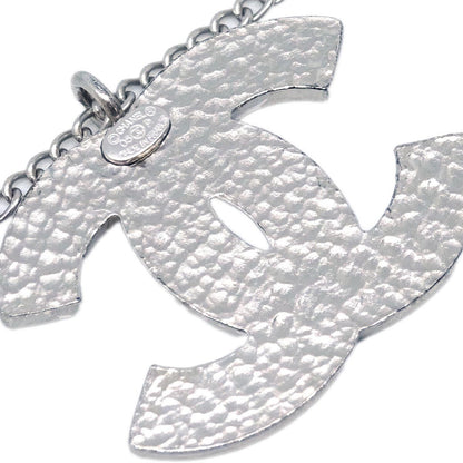 Chanel CC Pendant Necklace Metal, SILVER, SILVER_PLATED, Necklace