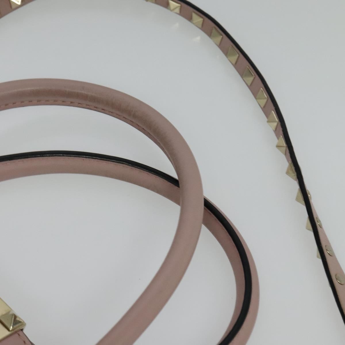 Valentino Garavani Rockstud Tote Rigid Leather, PINK, LEATHER, Tote bag