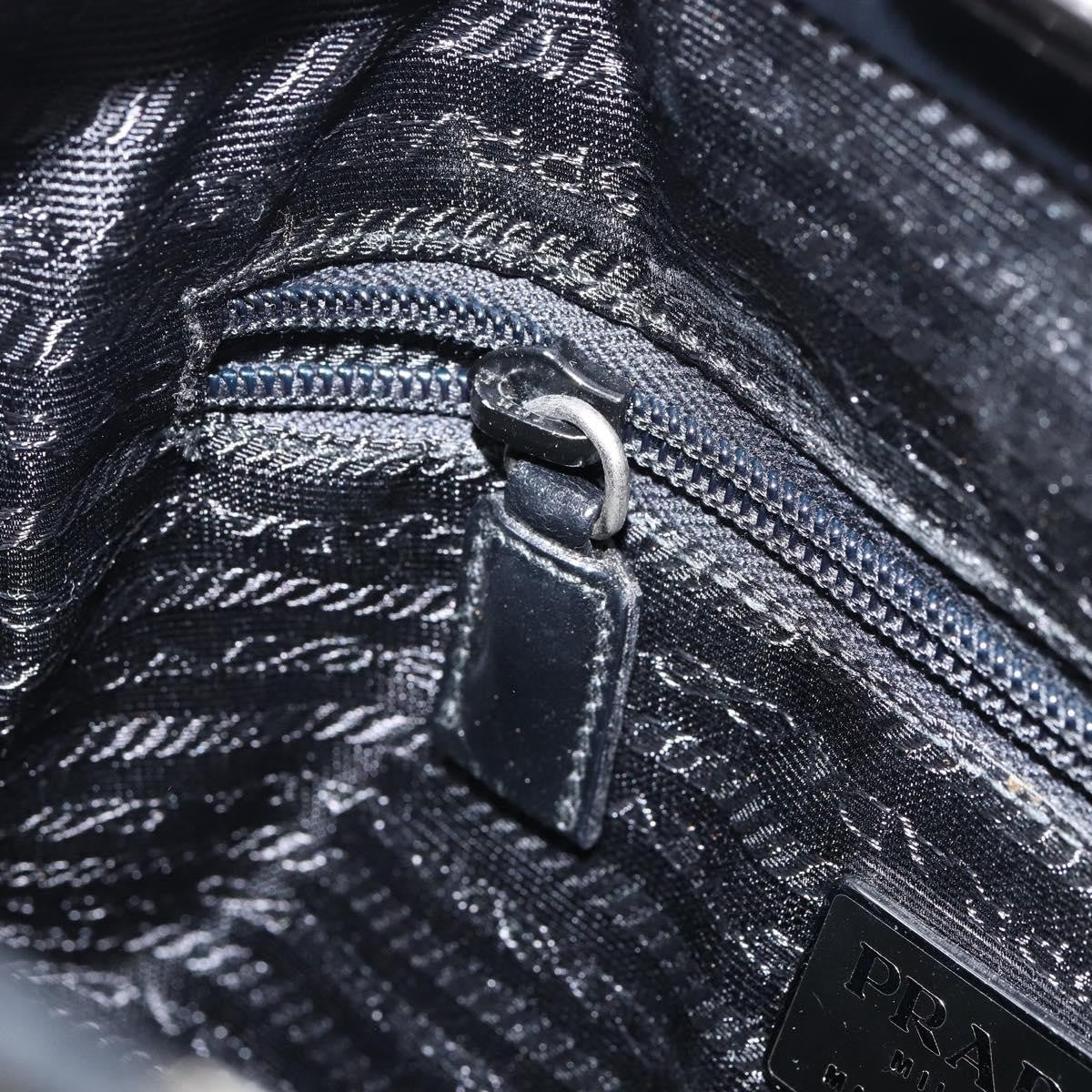 Prada Vintage Handbag Leather, BLACK, LEATHER, Handbag