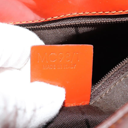 Celine Shoulder Bag Canvas, ORANGE, CANVAS, Shoulder bag