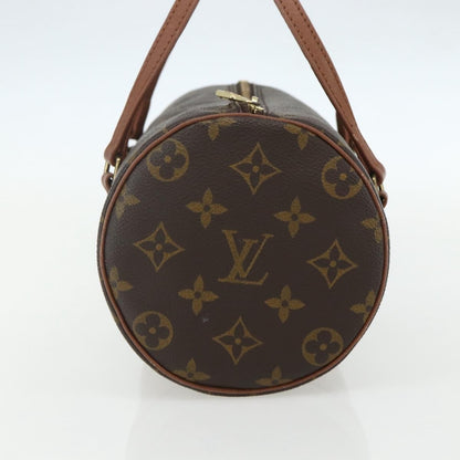 Louis Vuitton Papillon Handbag Monogram Canvas, BROWN, CANVAS, Handbag