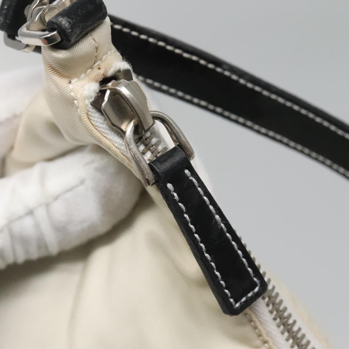 Prada Sirio Hobo Tessuto, WHITE, NYLON, Shoulder bag