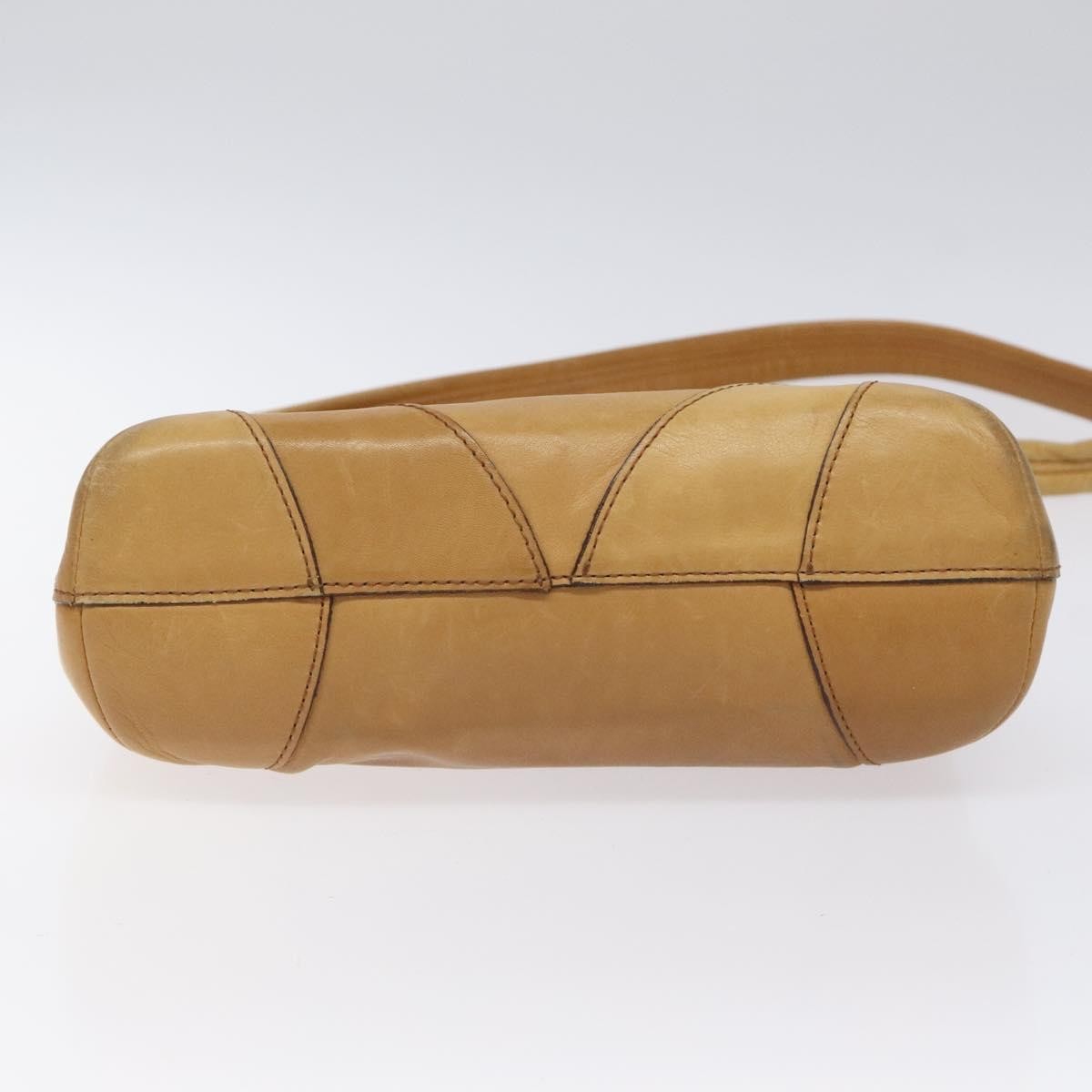 Chloe Vintage Flap shoulder bag Leather, BROWN, LEATHER, Shoulder bag