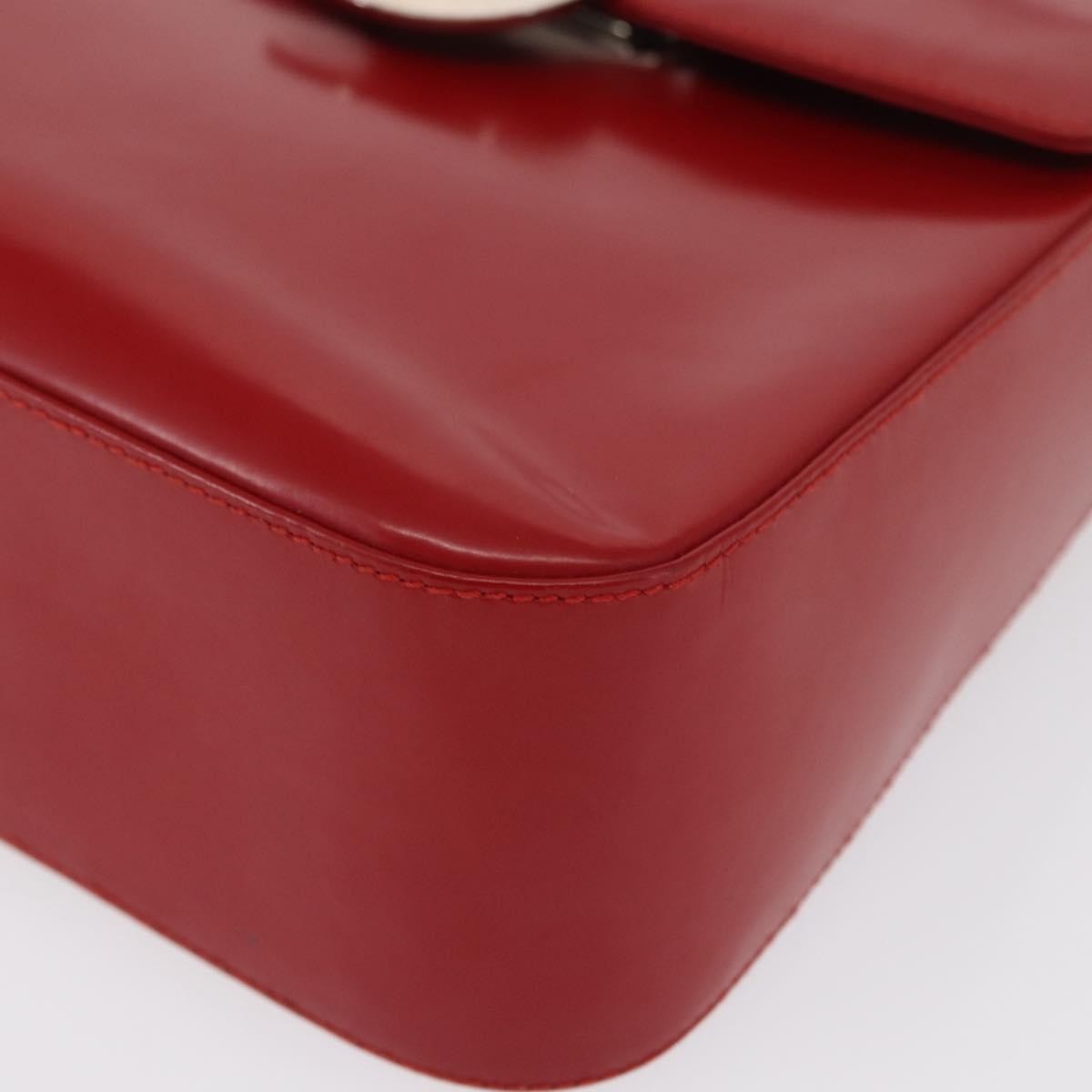 Salvatore Ferragamo Vala Handbag Leather, RED, LEATHER, Handbag