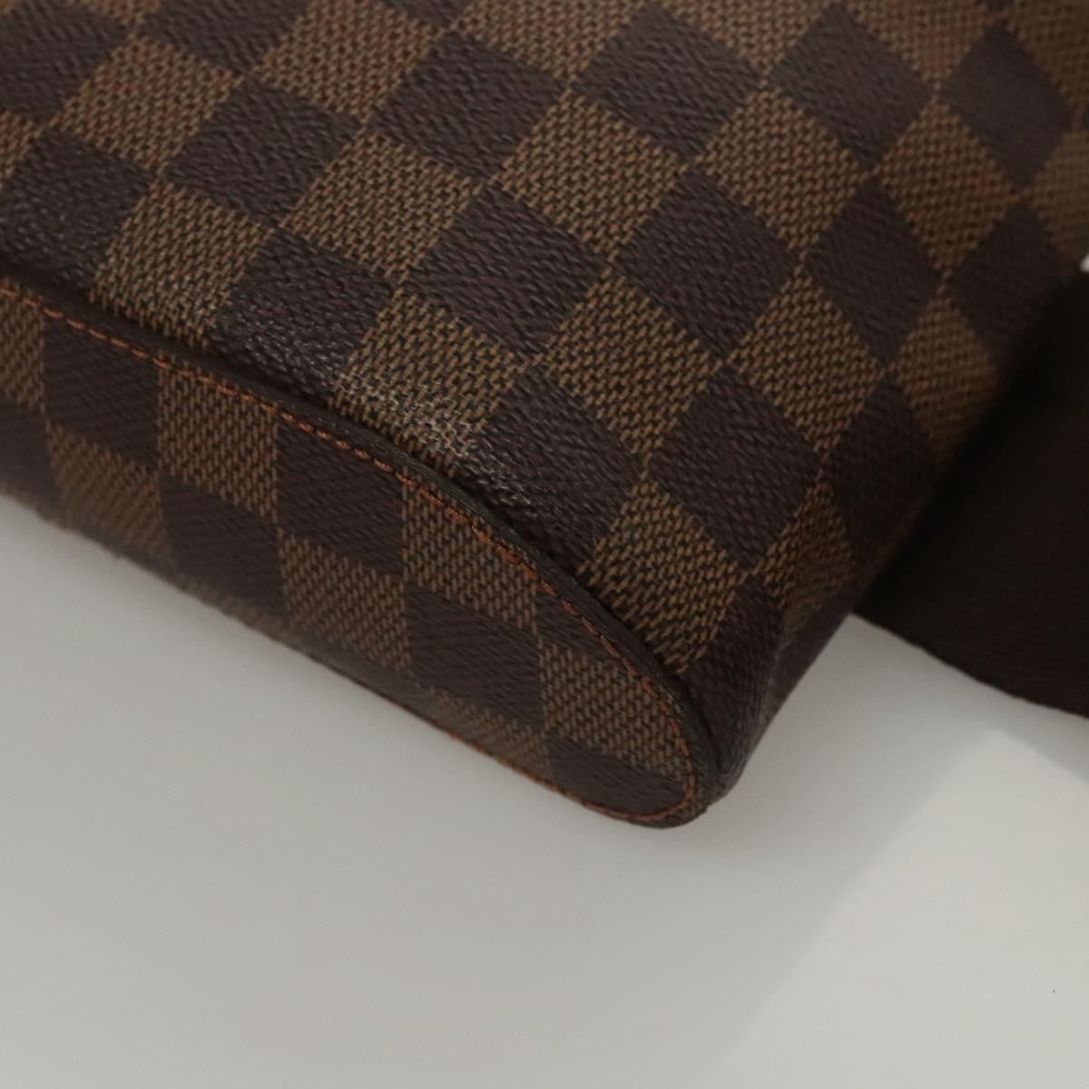 Louis Vuitton Geronimos Waist Bag Damier, BROWN, CANVAS, Shoulder bag