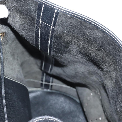 Hermes HERMES Shoulder Bag Leather, BLACK, LEATHER, Shoulder bag