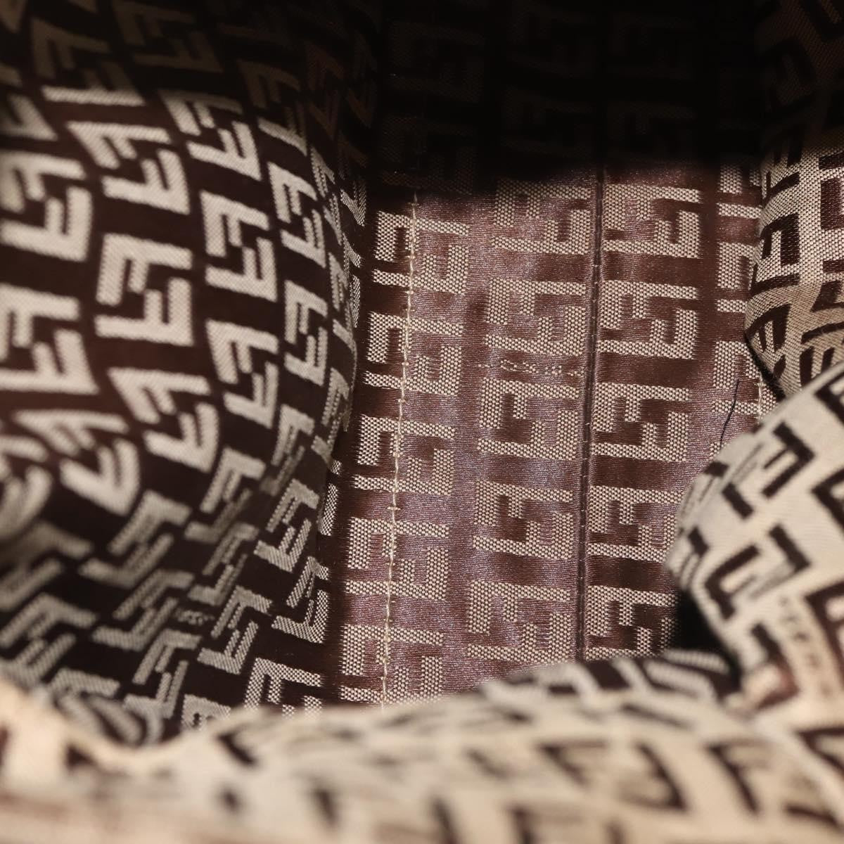 Fendi Vintage Tote Zucca Canvas, BEIGE, CANVAS, Tote bag