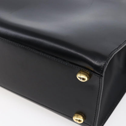 Celine Tote bag Leather, BLACK, LEATHER, Tote bag