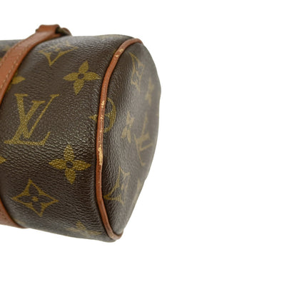 Louis Vuitton Papillon Handbag Monogram Canvas, BROWN, CANVAS, Handbag