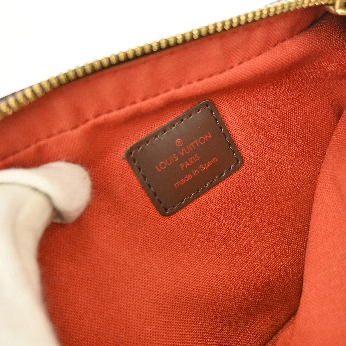 Louis Vuitton Geronimos Waist Bag Damier, BROWN, CANVAS, Clutche & pouche