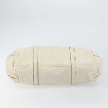 Gucci New Ladies Web Tote Guccissima Leather, WHITE, LEATHER, Tote bag