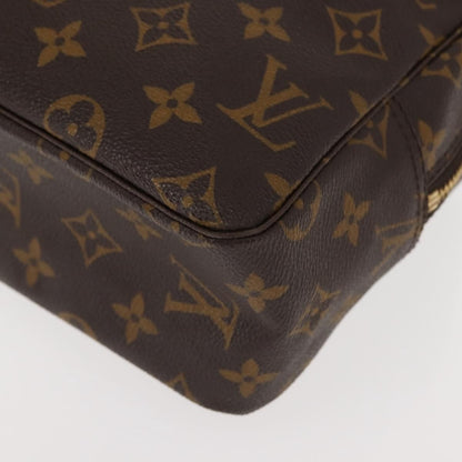 Louis Vuitton Trousse Toilette Monogram Canvas, BROWN, CANVAS, Clutche & pouche