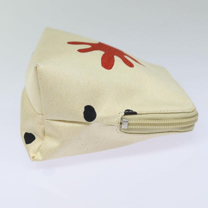 Bvlgari Pouch Canvas, WHITE, CANVAS, Clutche & pouche