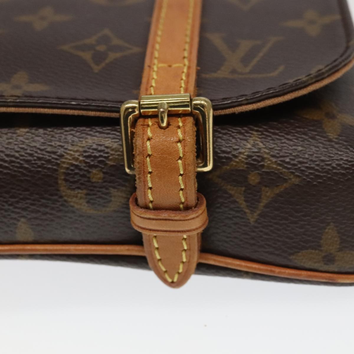 Louis Vuitton Pochette Marrell Monogram Canvas, BROWN, CANVAS, Clutche & pouche