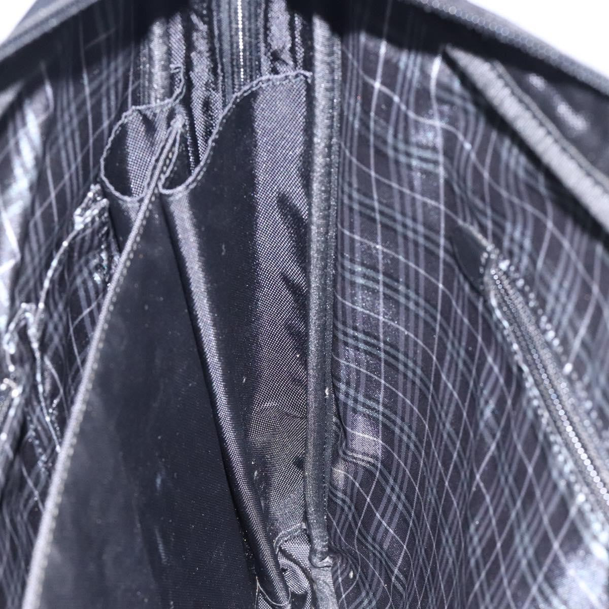 Burberry Black Label Business Bag Nylon, BLACK, NYLON, Briefcase