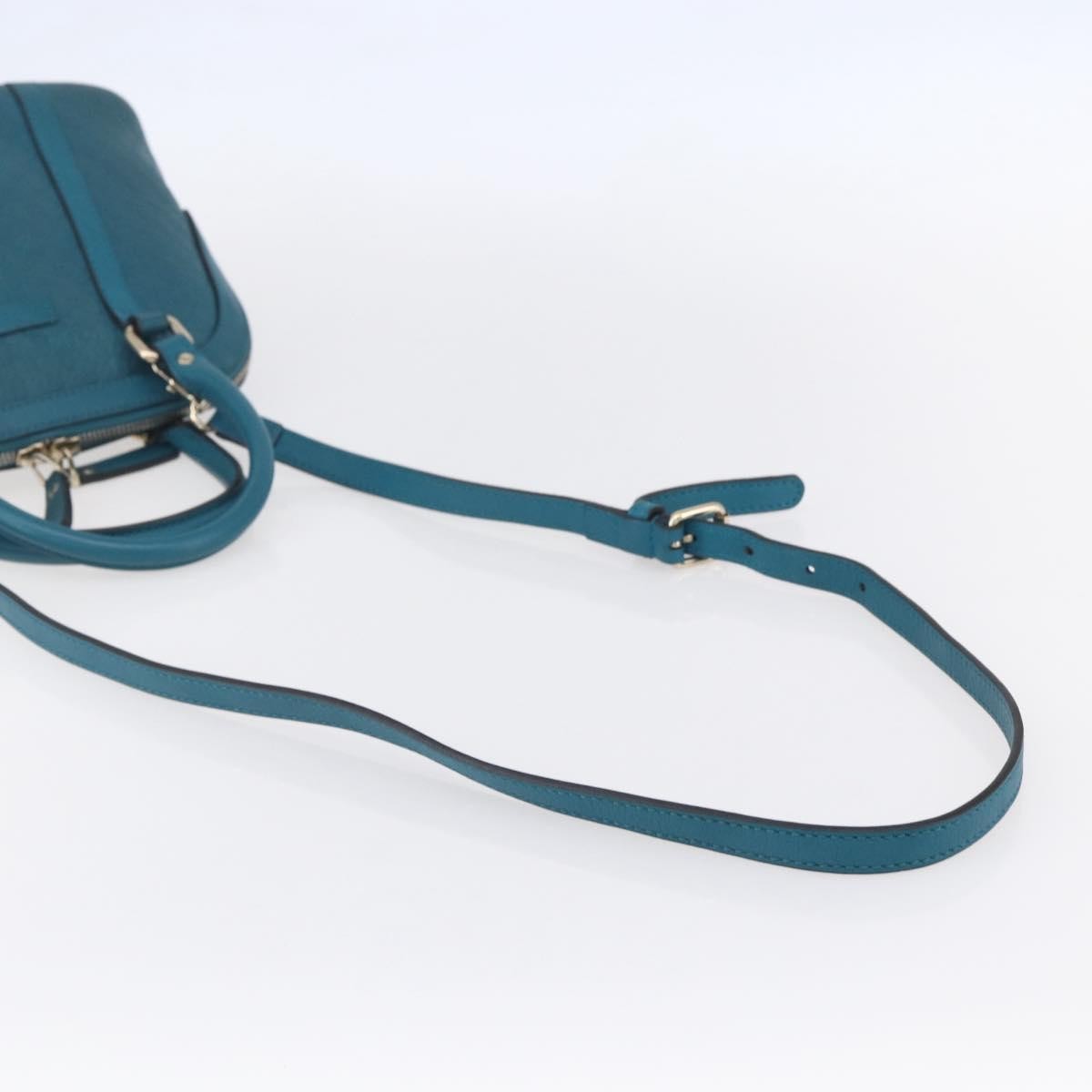 Gucci Convertible Dome Satchel Guccissima Leather, TURQUOISE, LEATHER, Handbag