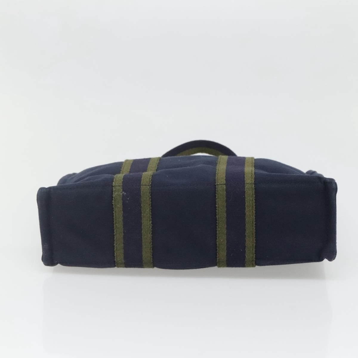 Hermes Fourre Tout Tote Canvas, SILVER, CANVAS, Tote bag