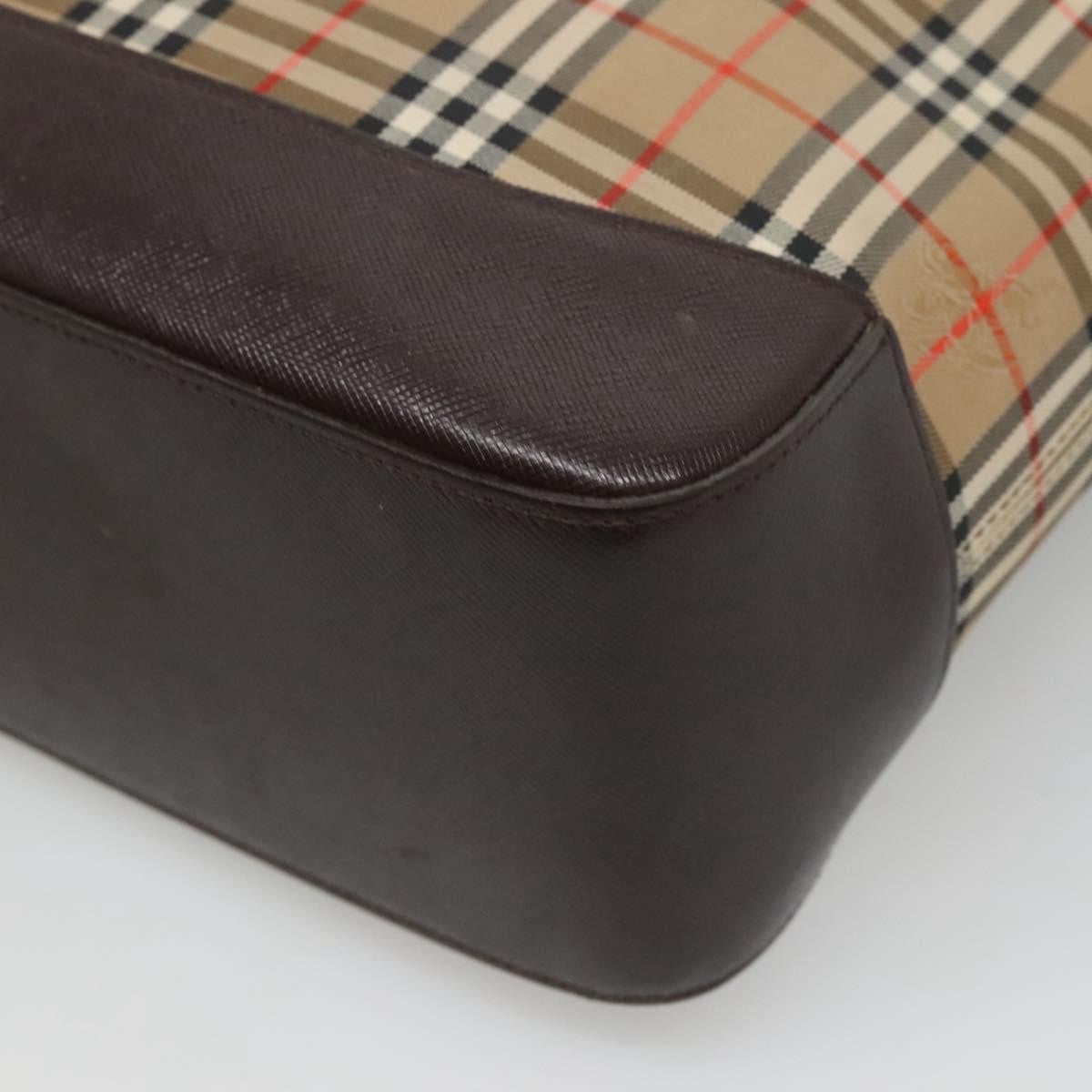 Burberry Nova Check Tote canvas check pattern, BEIGE, CANVAS, Tote bag