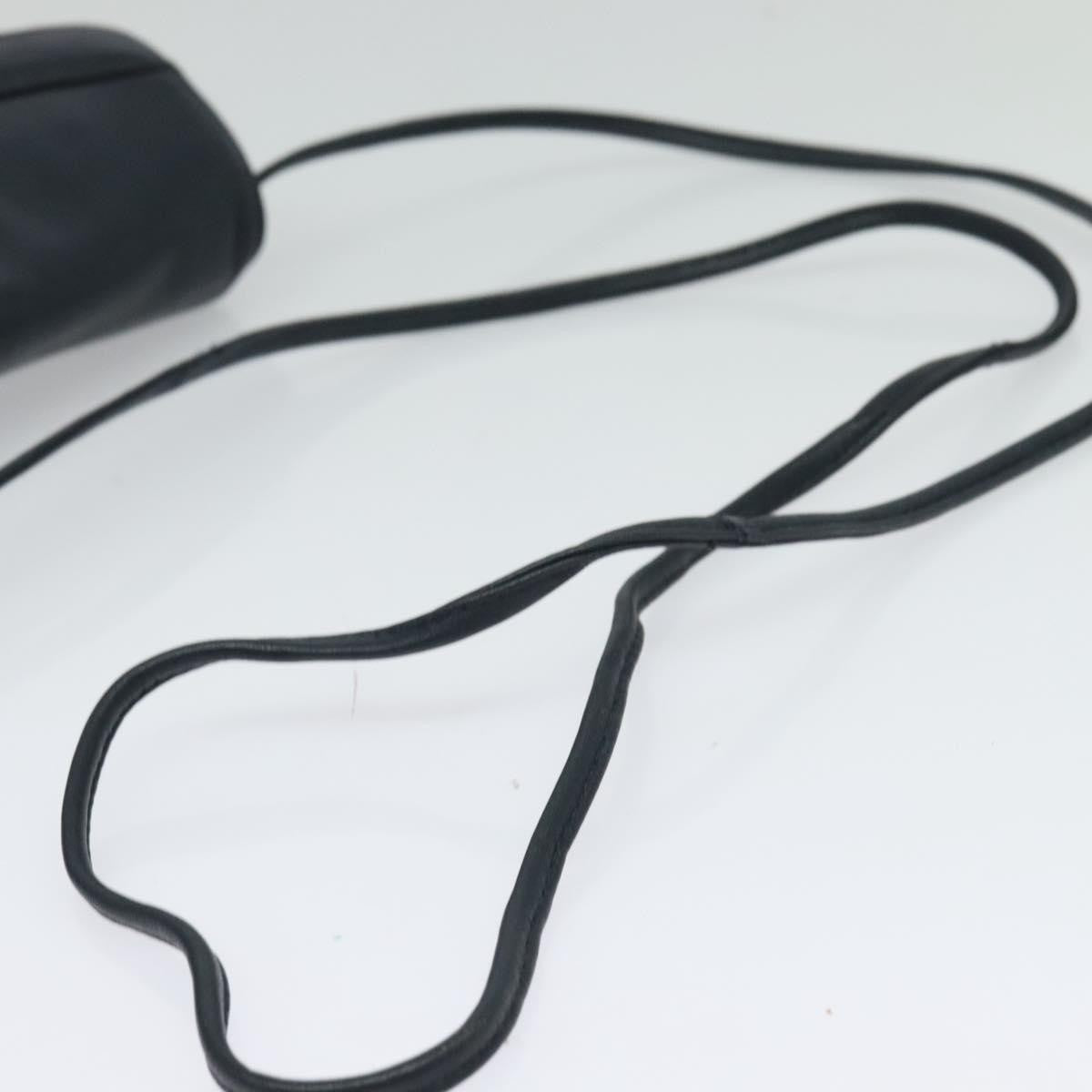 Givenchy Vintage 4G shoulder bag Leather, NAVY, LEATHER, Shoulder bag