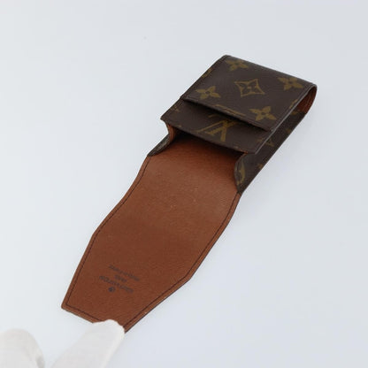 Louis Vuitton Etui Cigarette Case Monogram canvas, BROWN, CANVAS, Toiletry Case