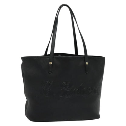 Bvlgari Tote Sotirio Leather, BLACK, LEATHER, Tote bag