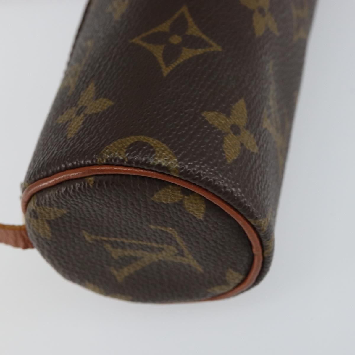 Louis Vuitton Papillon Pochette Monogram Canvas, BROWN, CANVAS, Clutche & pouche