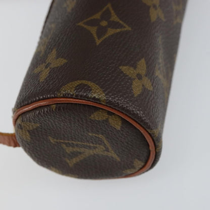 Louis Vuitton Papillon Pochette Monogram Canvas, BROWN, CANVAS, Clutche & pouche