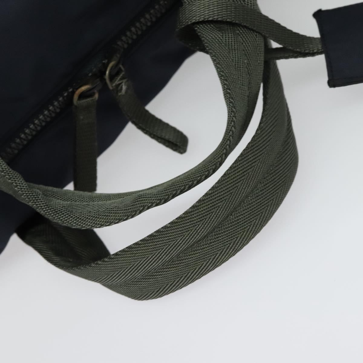 Prada Travel Boston Bag Nylon, NAVY, NYLON, Travel bag