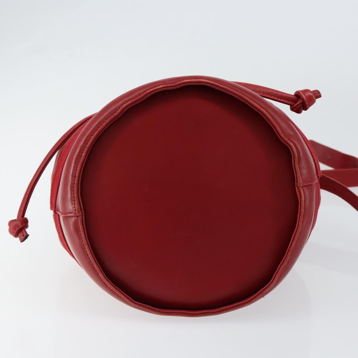 Salvatore Ferragamo Vala Shoulder Bag Leather, RED, LEATHER, Shoulder bag