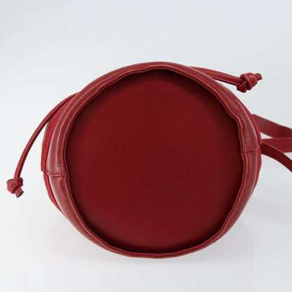 Salvatore Ferragamo Vala Shoulder Bag Leather, RED, LEATHER, Shoulder bag