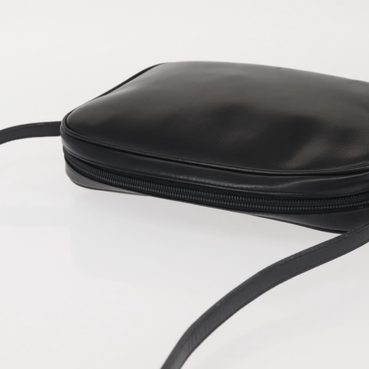 Salvatore Ferragamo Vala Shoulder Bag Leather, BLACK, LEATHER, Shoulder bag