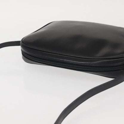 Salvatore Ferragamo Vala Shoulder Bag Leather, BLACK, LEATHER, Shoulder bag